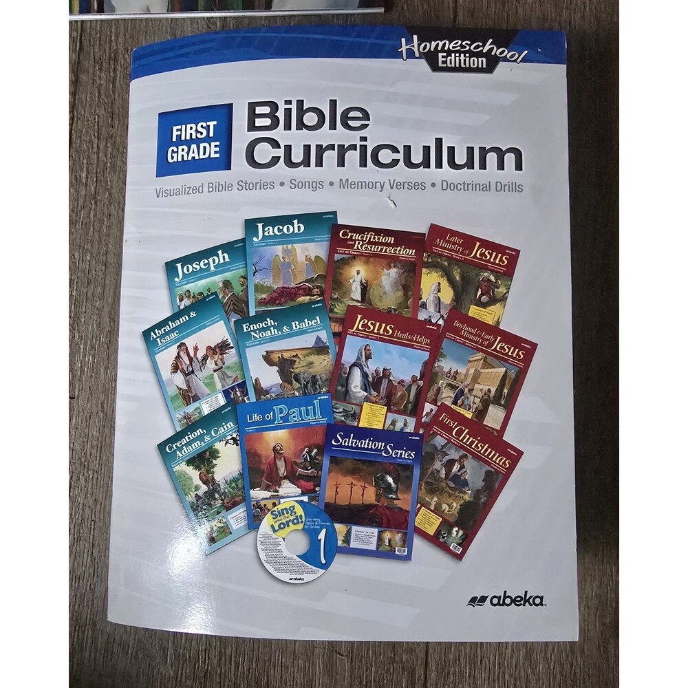 Abeka Bible Flash-A-Card Series 1, Genesis, Life of Paul, Life of Christ, Salvat